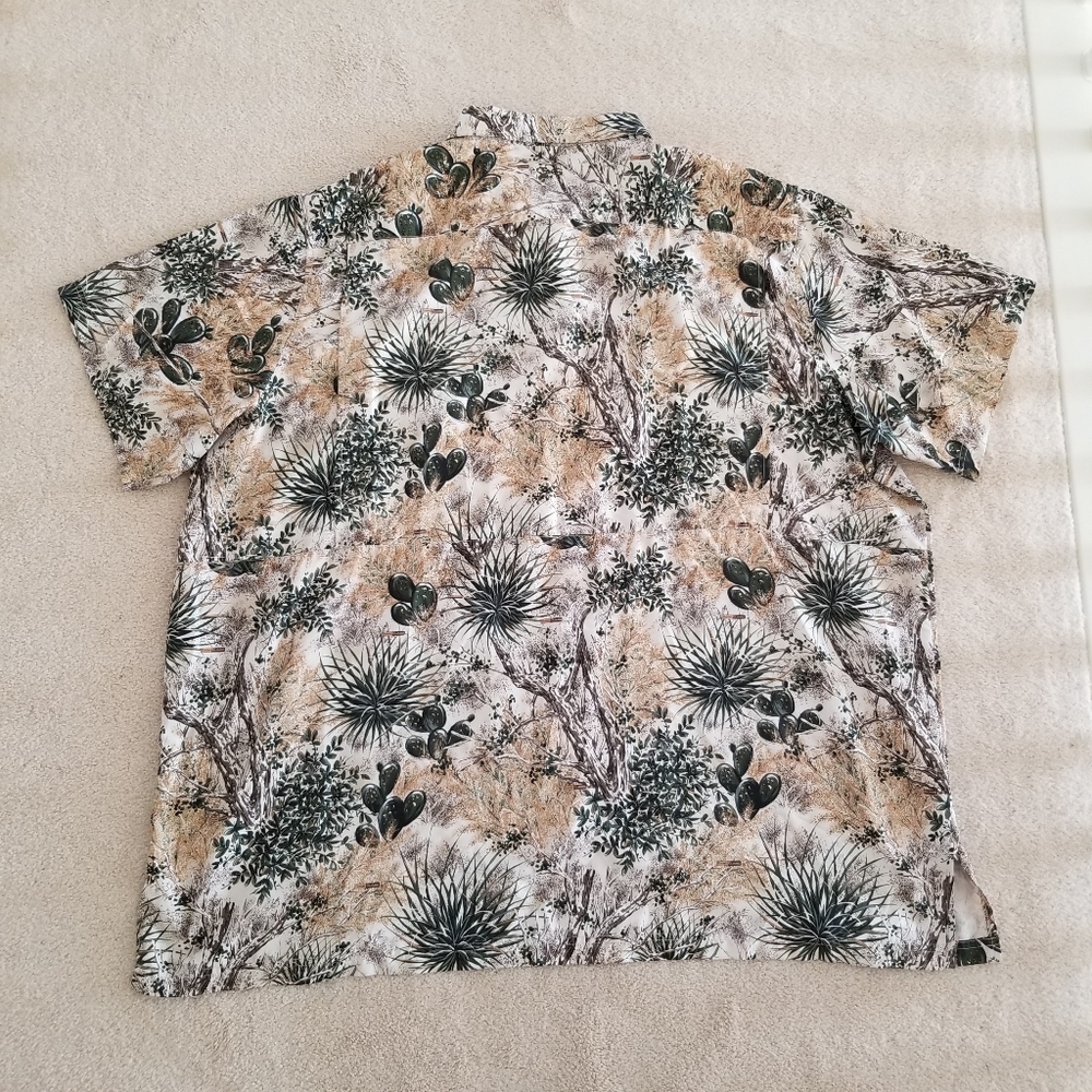 GameGuard Original Shirt Short Sleeve Button Up UPF 50 Size 5X - Picture 3 of 12